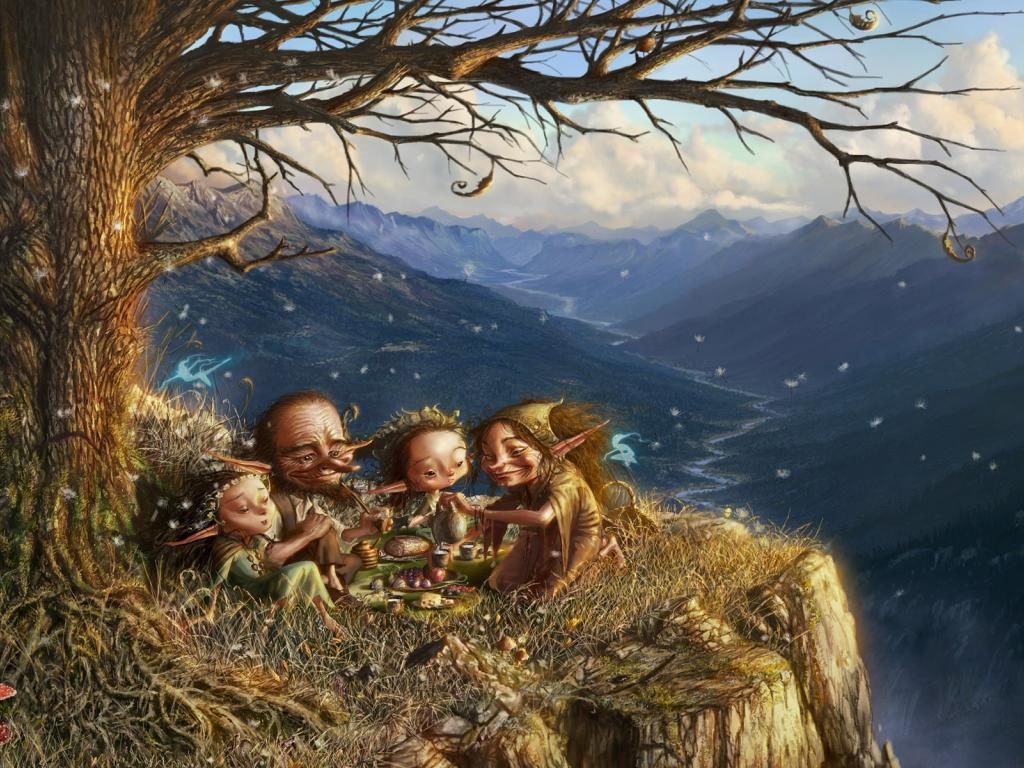 Garraduende: o 1º duende na garrafa é de são thomé das letras 1 Família-duendes-mundo sombrio
