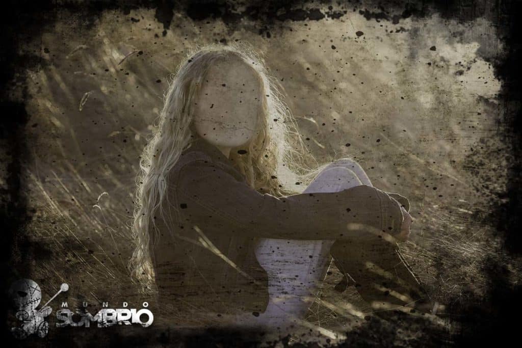 A menina sem rosto relato sobrenatural • mundo sombrio