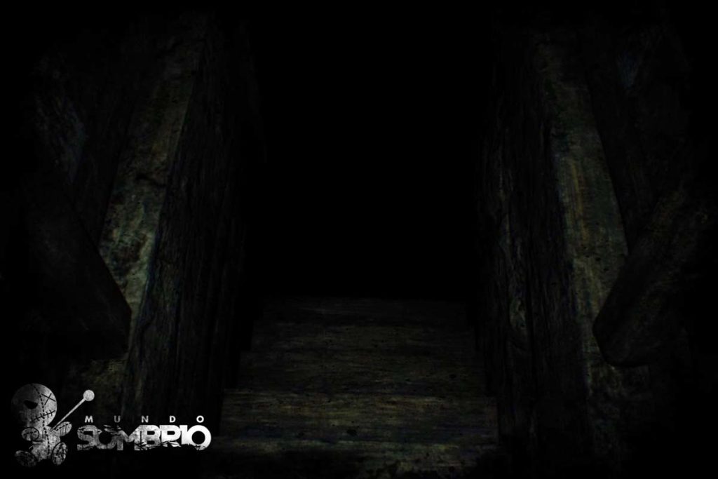 o sono e a escada história de terror