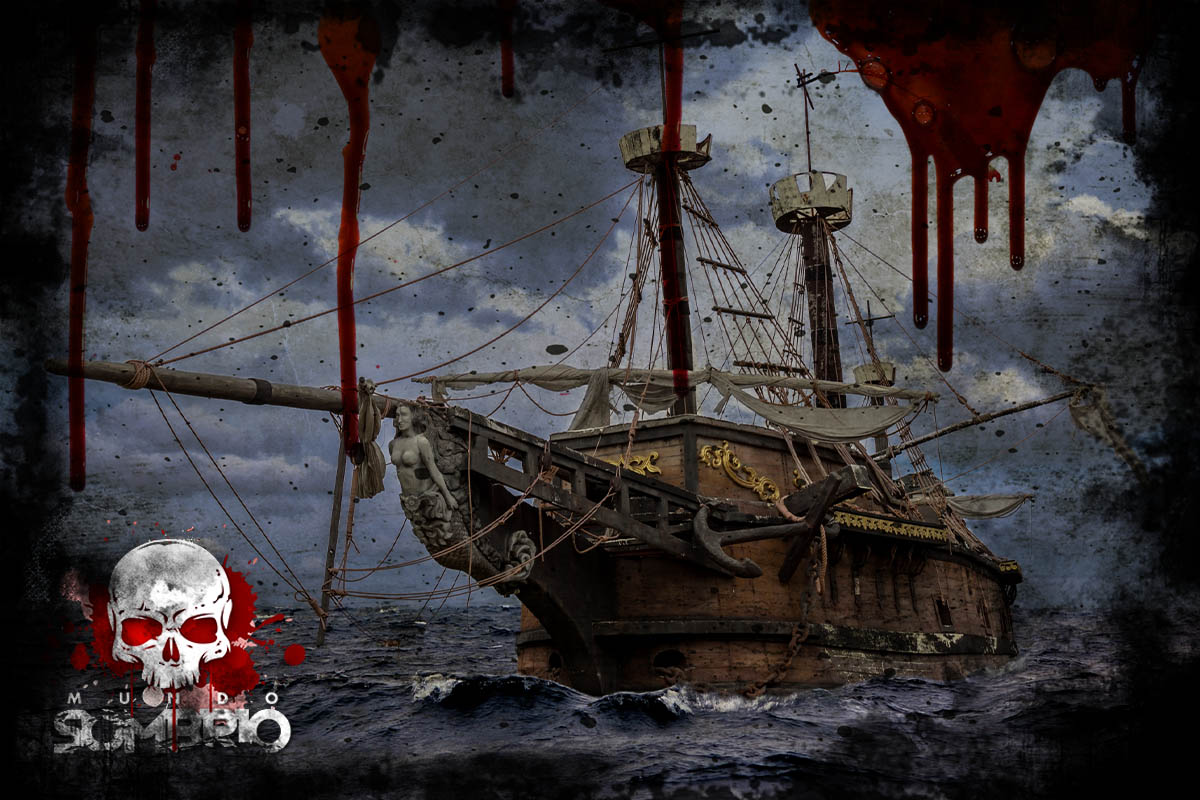 o navio fantasma história de terror mundo sombrio