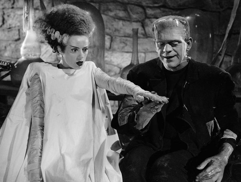 Frankenstein e noiva do frankenstein mundo sombrio • mundo sombrio