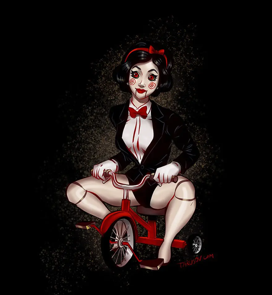 Billy the puppet • mundo sombrio