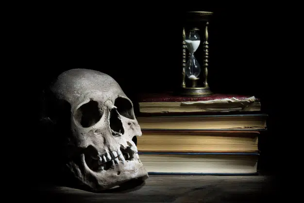 As melhores histórias de terror do mundo estão no mundo sombrio! Caveira livros