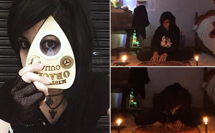 Hannah mayers, a youtuber que foi "possuída" depois de jogar tabuleiro ouija 4 03 1 • mundo sombrio