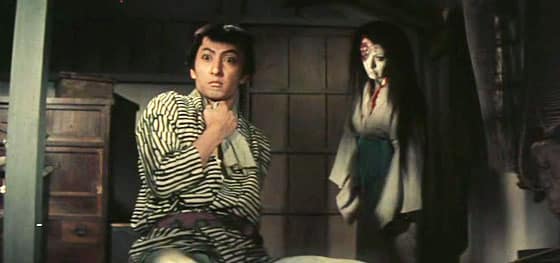 Cena de ghost of yotsuya (fantasma de yotsuya), de nobuo nakagawa, 1959