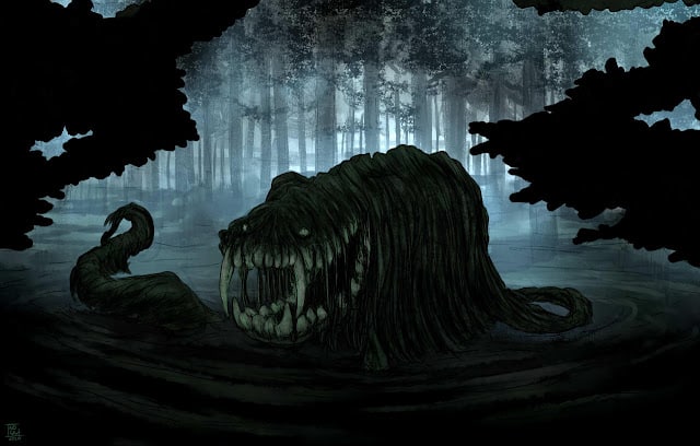 Bunyip: a misteriosa criatura aquática australiana 4 Bunyip by inogart de14kzg fullview • mundo sombrio