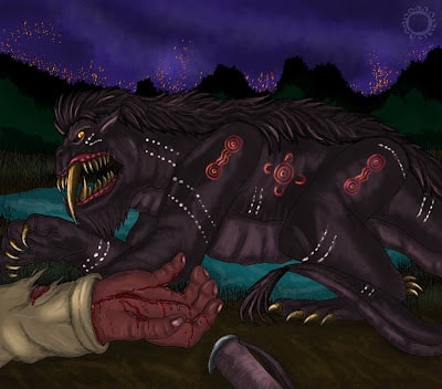 Bunyip: a misteriosa criatura aquática australiana 3 Gabrielle jackson lost to the billabong by silvermoonlight • mundo sombrio